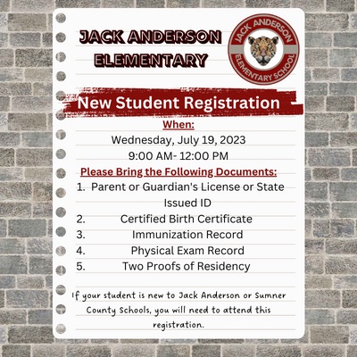 Back to School Registration Flyer  for website 400  400 px